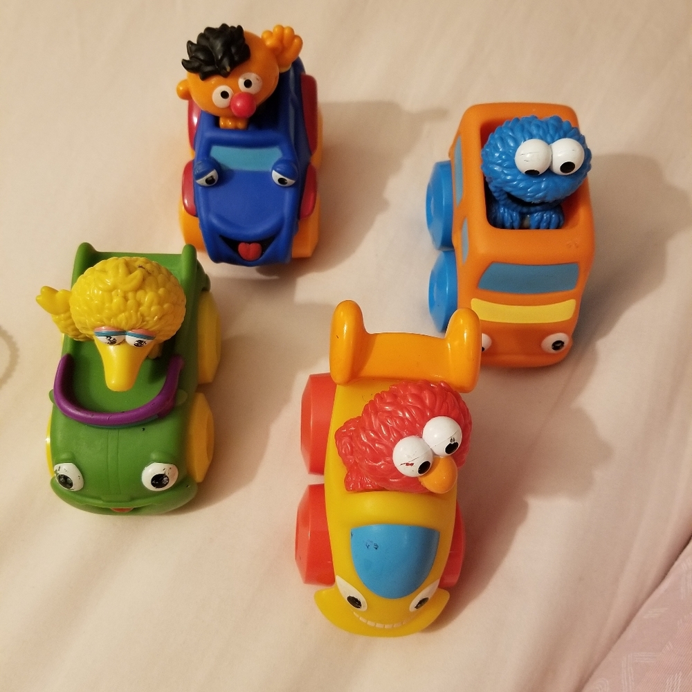 Sesame street toddler cars.